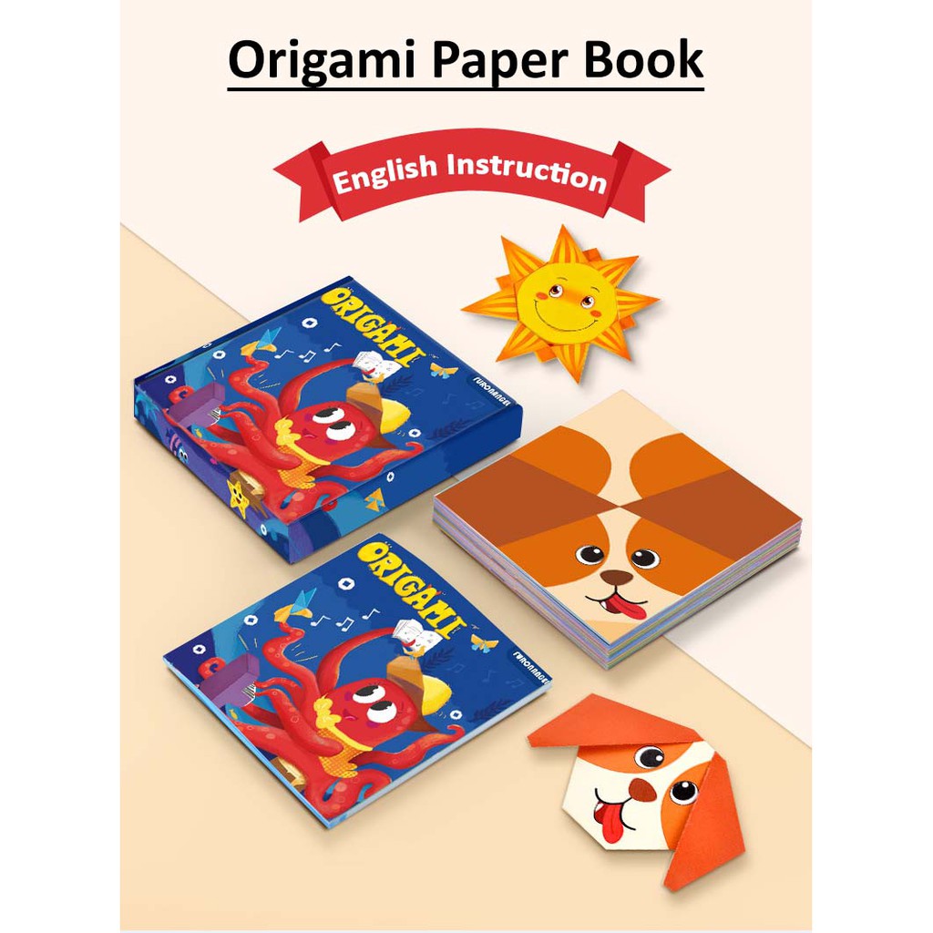 Highlight creativity and fun: Spark Creativity! Fun Origami Paper Book for Children